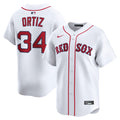 Men's Boston Red Sox David Ortiz White Home Limited MLB Baseball Jersey - view 1