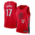 Unisex Shaedon Sharpe Portland Trail Blazers Statement Edition Swingman NBA Basketball Jersey - Red - view 1