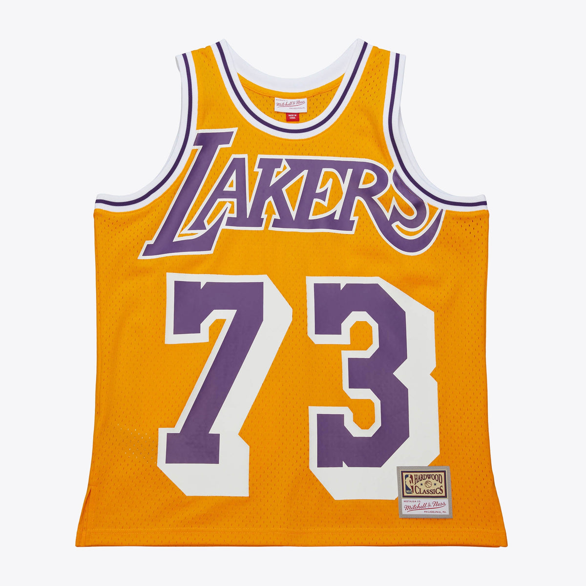 Men's Los Angeles Lakers Maxxed Out NBA Basketball Jersey 1998 Dennis Rodman - view 2