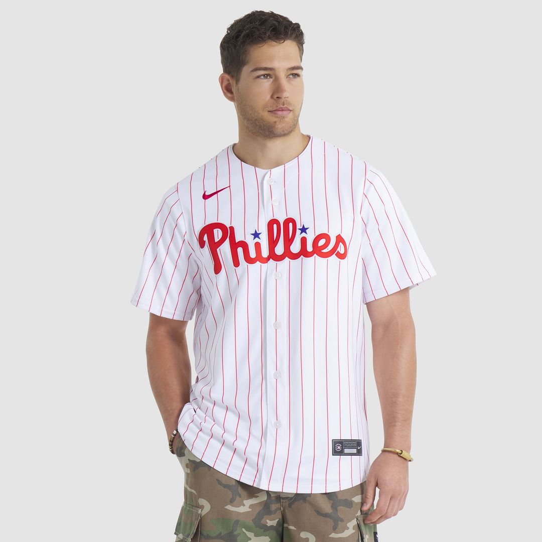 Men's Philadelphia Phillies Bryce Harper White Home Limited MLB Baseball Jersey - view 14