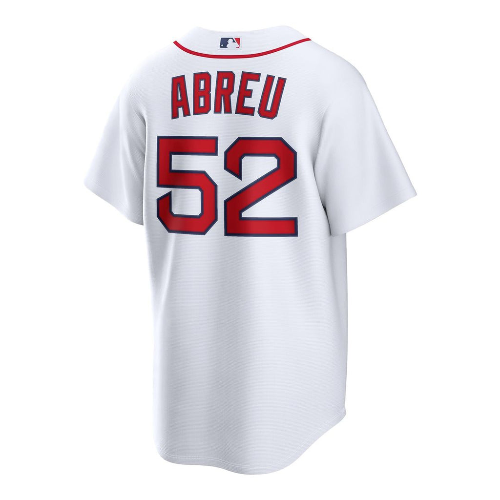 Men's Boston Red Sox Wilyer Abreu White Home Replica MLB Baseball Jersey - view 3
