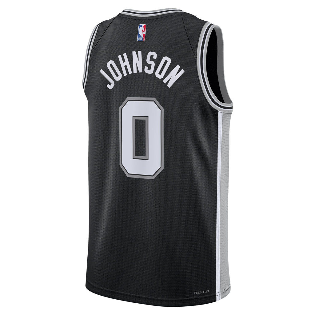 Unisex San Antonio Spurs Icon NBA Basketball Jersey - Keldon Johnson - view 4