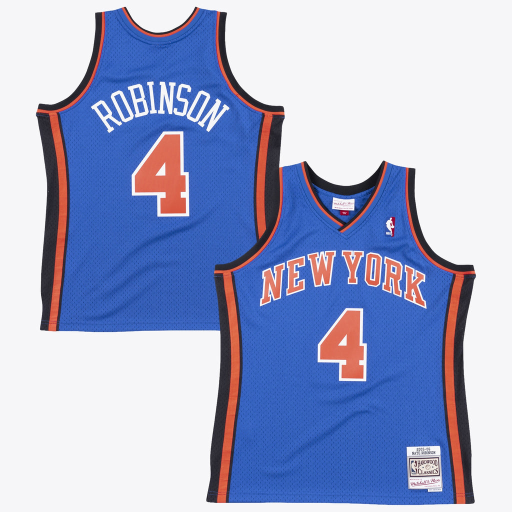 Men's New York Knicks Nate Robinson 2006 Swingman NBA Basketball Jersey - Royal Blue - view 2