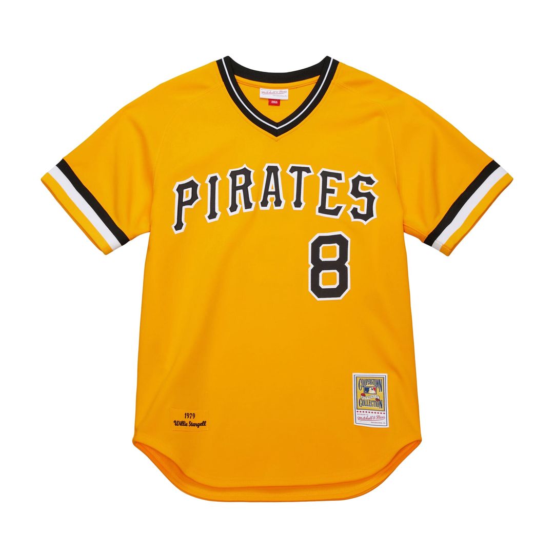 Men's Pittsburgh Pirates Willie Stargell Gold 1979 Throwback MLB Baseball Jersey - view 5