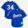 Men's Texas Rangers Nolan Ryan Royal Batting Practice MLB Baseball Jersey - view 1
