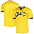 Men's Pittsburgh Pirates Gold Cooperstown Collection MLB Baseball Jersey - view 1