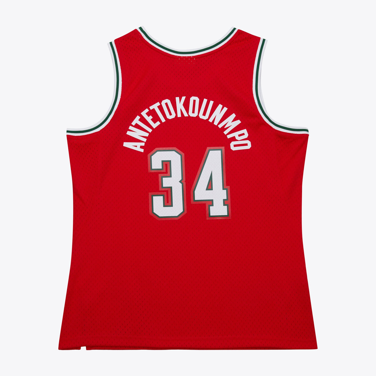 Men's Milwaukee Bucks Giannis Antetokounmpo 2014 Dark Alternate NBA Basketball Jersey - Red - view 4