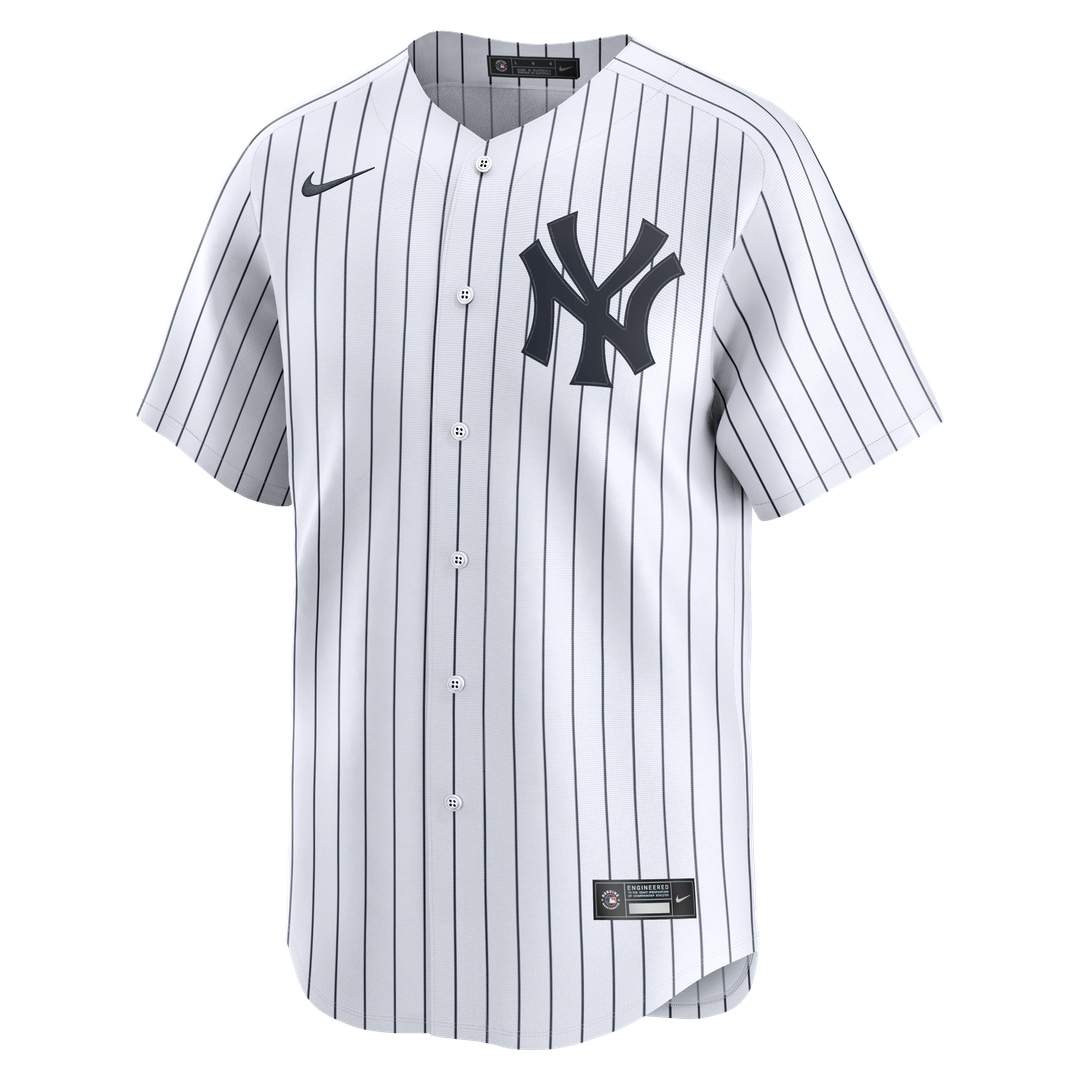 Men's New York Yankees Austin Wells White Home Limited MLB Baseball Jersey - view 2