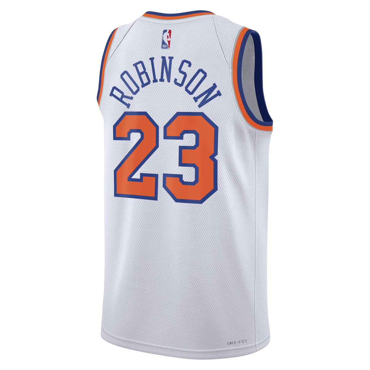 Unisex Mitchell Robinson New York Knicks Association Edition Swingman NBA Basketball Jersey - White - view 3
