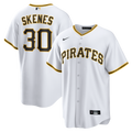 Men's Pittsburgh Pirates Paul Skenes White Home Replica MLB Baseball Jersey - view 1