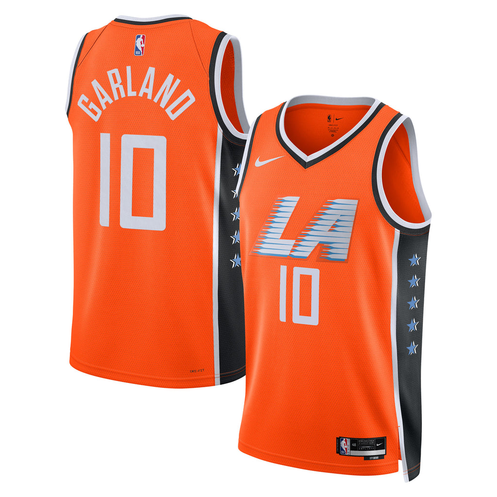 Unisex Darius Garland LA Clippers 2025/26 City Edition Swingman NBA Basketball Jersey - Orange - view 1