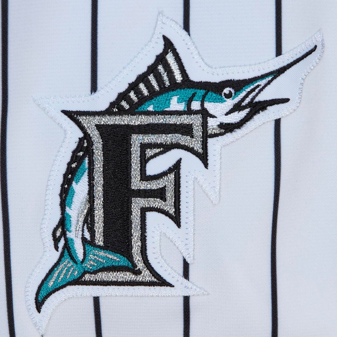 Men's Florida Marlins Dontrelle Willis White Cooperstown Collection MLB Baseball Jersey - view 4