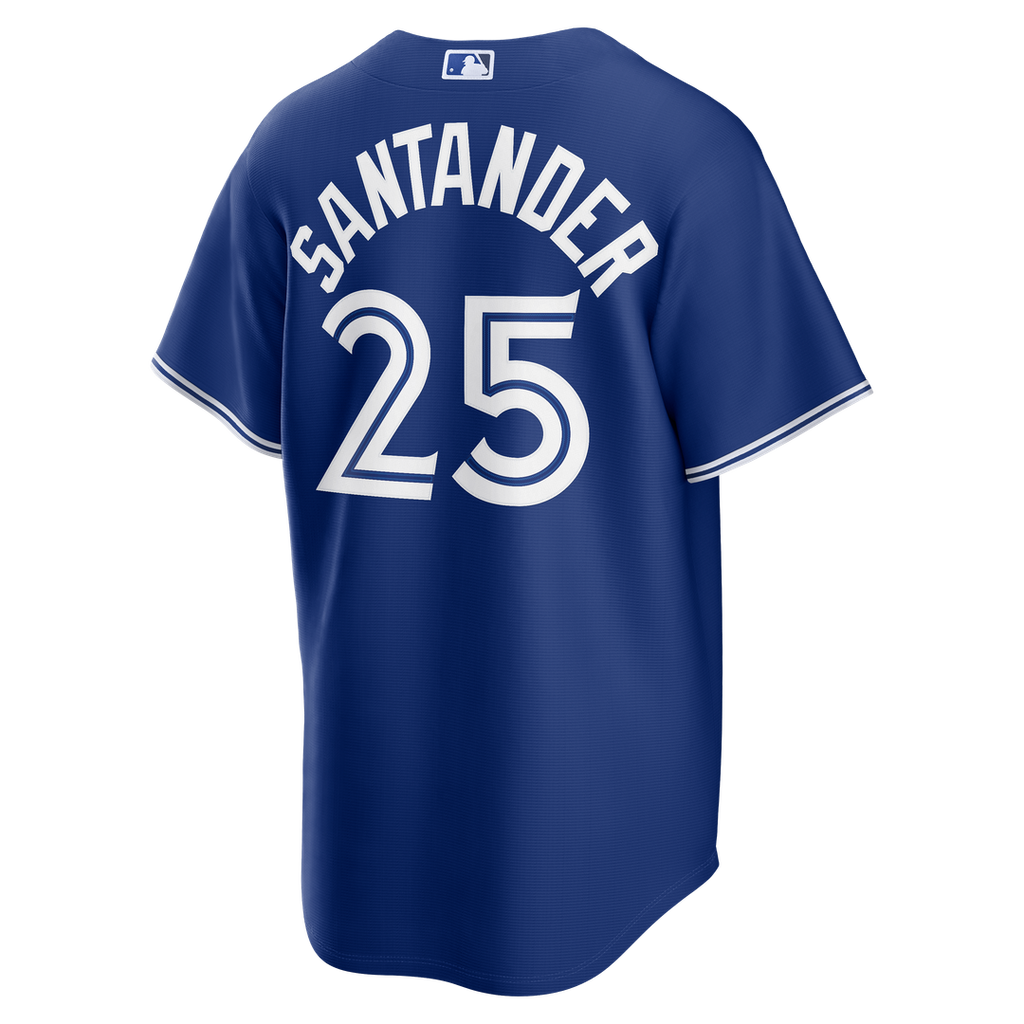 Men's Toronto Blue Jays Anthony Santander Royal Alternate Replica MLB Baseball Jersey - view 3