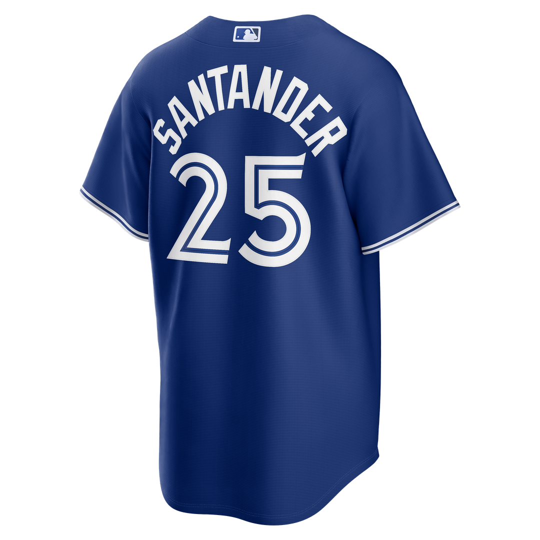 Men's Toronto Blue Jays Anthony Santander Royal Alternate Replica MLB Baseball Jersey - view 3