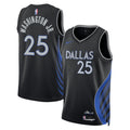 Unisex P.J. Washington Jr. Dallas Mavericks 2025/26 City Edition Swingman NBA Basketball Jersey - Black - view 1