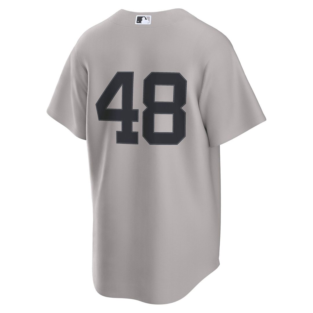 Men's New York Yankees Paul Goldschmidt Gray Road Replica MLB Baseball Jersey - view 3