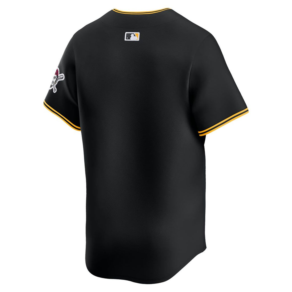 Men's Pittsburgh Pirates Black Alternate Limited MLB Baseball Jersey - view 3