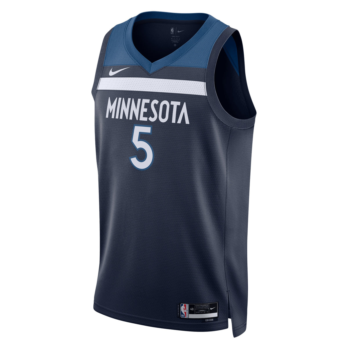 Unisex Minnesota Timberwolves Replica Icon Swingman NBA Basketball Jersey - view 3