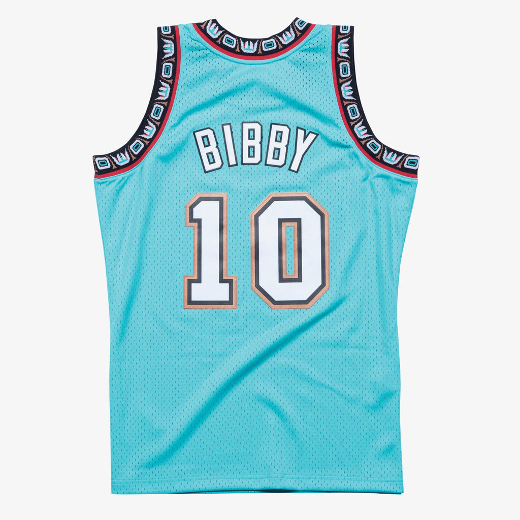 Men's Vancouver Grizzlies Swingman NBA Basketball Jersey Mike Bibby 1998-89 - view 3