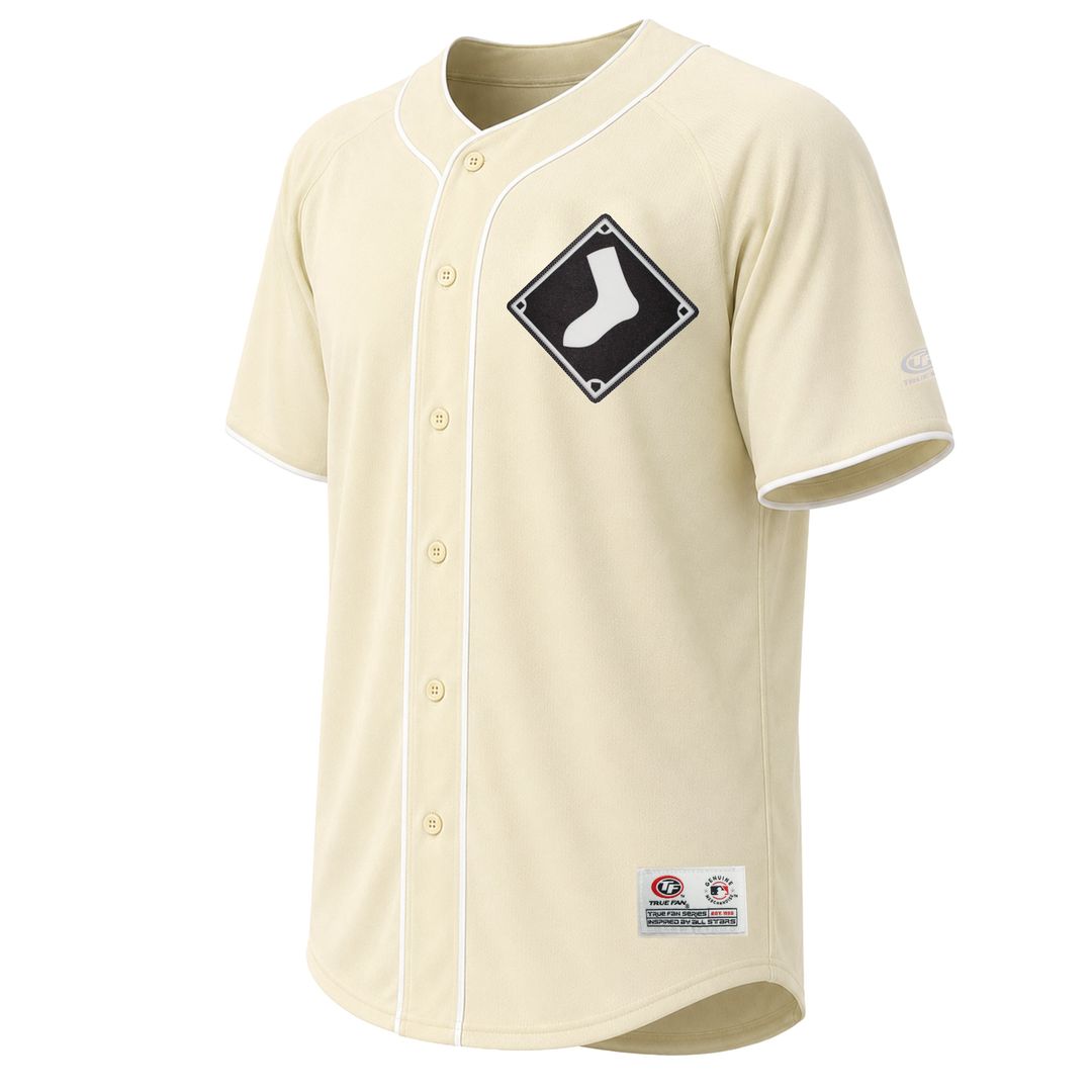 Men's Chicago White Sox Cream Fashion MLB Baseball Jersey - view 2