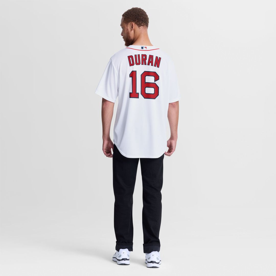 Men's Boston Red Sox Jarren Duran White Home Replica MLB Baseball Jersey - view 5