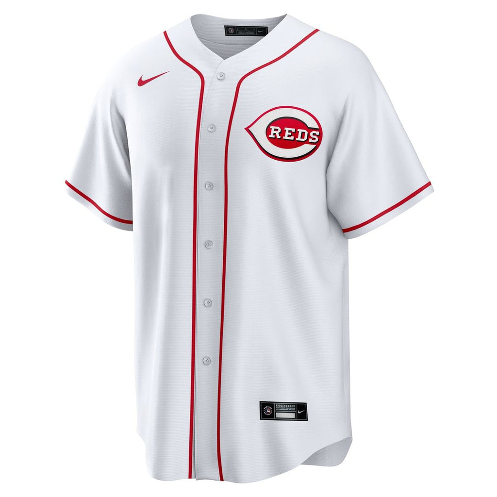 Men's Cincinnati Reds Emilio Pagán White Home Replica MLB Baseball Jersey - view 2