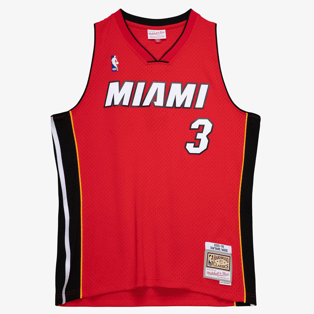 Men's Miami Heat Swingman NBA Basketball Jersey Alternate Dwayne Wade 2005-06 - view 1