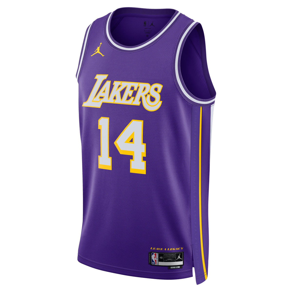 Unisex Walker Kessler Los Angeles Lakers Statement Edition NBA Basketball Jersey - Purple - view 3