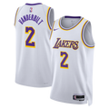 Unisex Los Angeles Lakers Association Edition Swingman NBA Basketball Jersey - White - Jarred Vanderbilt - view 1