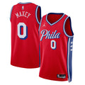 Unisex Tyrese Maxey Philadelphia 76ers Statement Edition Swingman NBA Basketball Jersey - Red - view 1