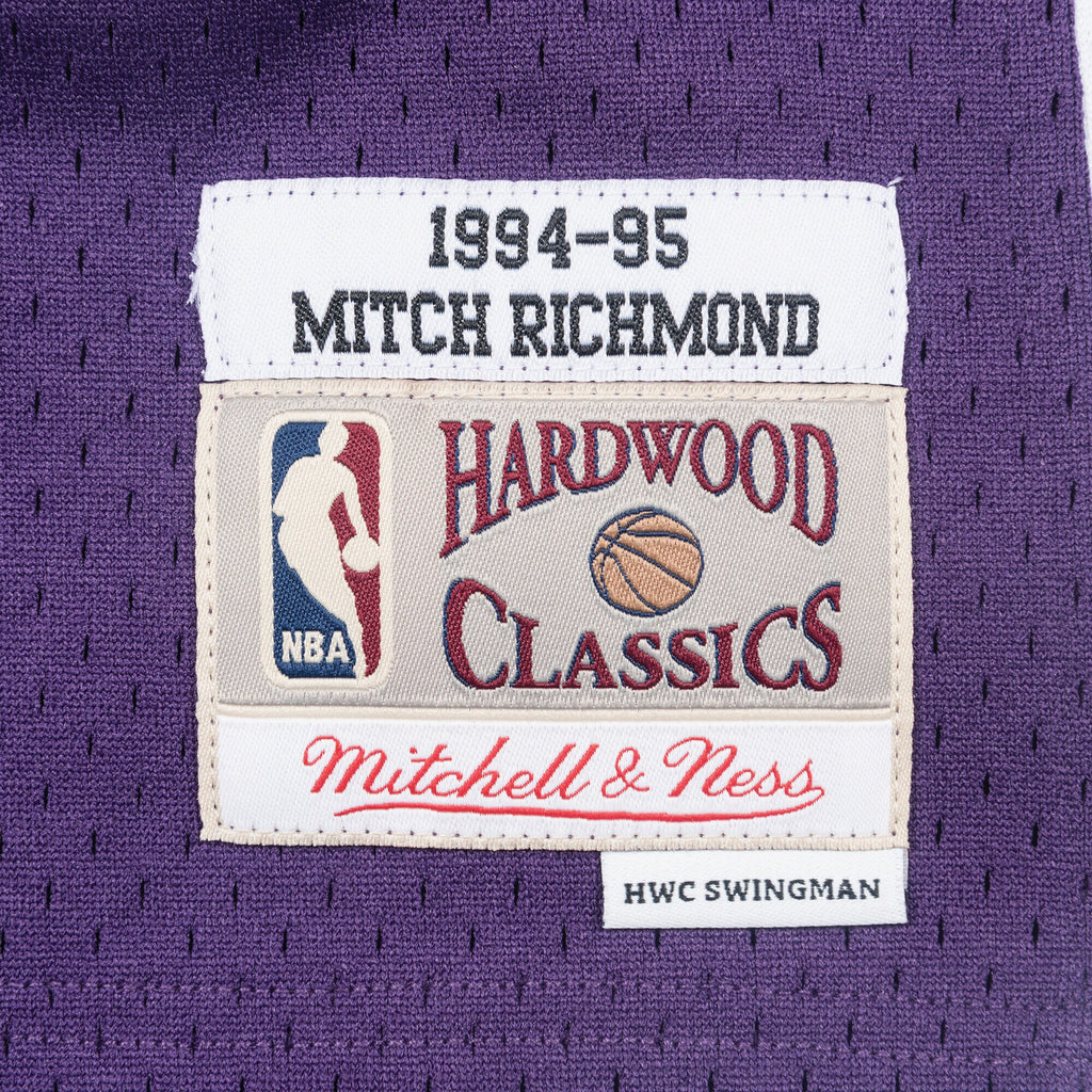 Men's Sacramento Kings Swingman NBA Basketball Jersey Mitch Richmond 1994-95 - view 4
