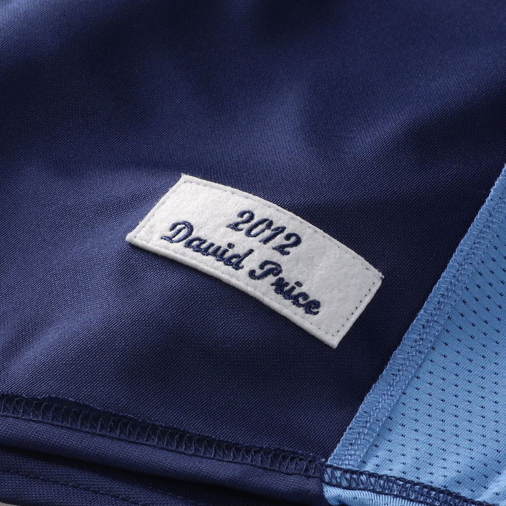 Men's Tampa Bay Rays David Price Blue Batting Practice MLB Baseball Jersey - view 6