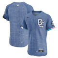 Men's Washington Nationals Blue 2025 City Connect Elite MLB Baseball Jersey - view 1