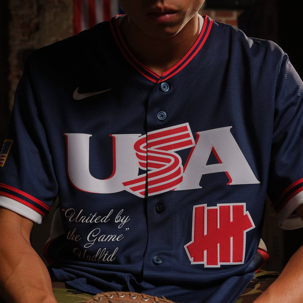 Men's USA Baseball Navy 2026 World Baseball Classic Stadium MLB Baseball Jersey - view 6