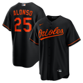 Men's Baltimore Orioles Pete Alonso Black Alternate Replica MLB Baseball Jersey - view 1