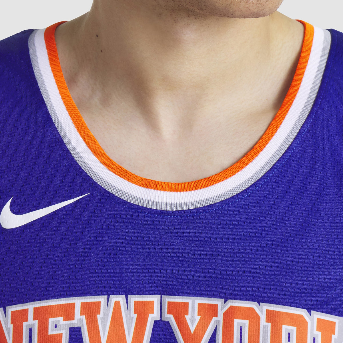 Unisex Jalen Brunson New York Knicks Replica Icon Swingman NBA Basketball Jersey - Unisex - view 8