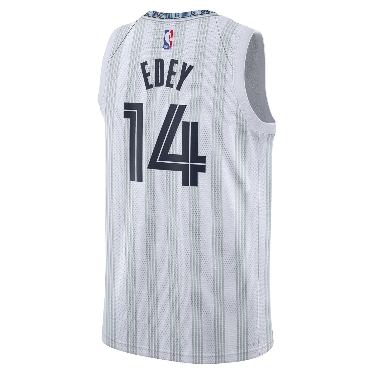 Unisex Zach Edey Memphis Grizzlies 2025/26 City Edition Swingman NBA Basketball Jersey - Gray - view 4