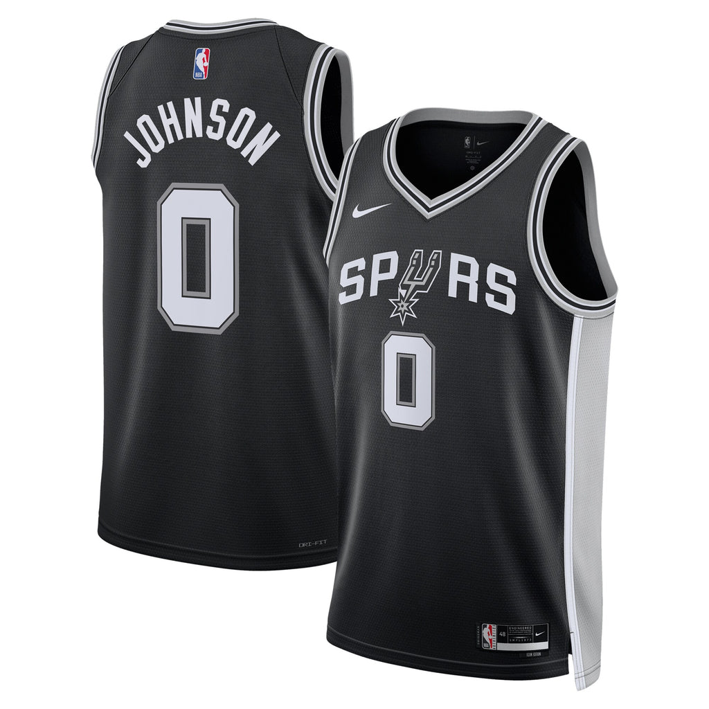 Unisex San Antonio Spurs Icon NBA Basketball Jersey - Keldon Johnson - view 2