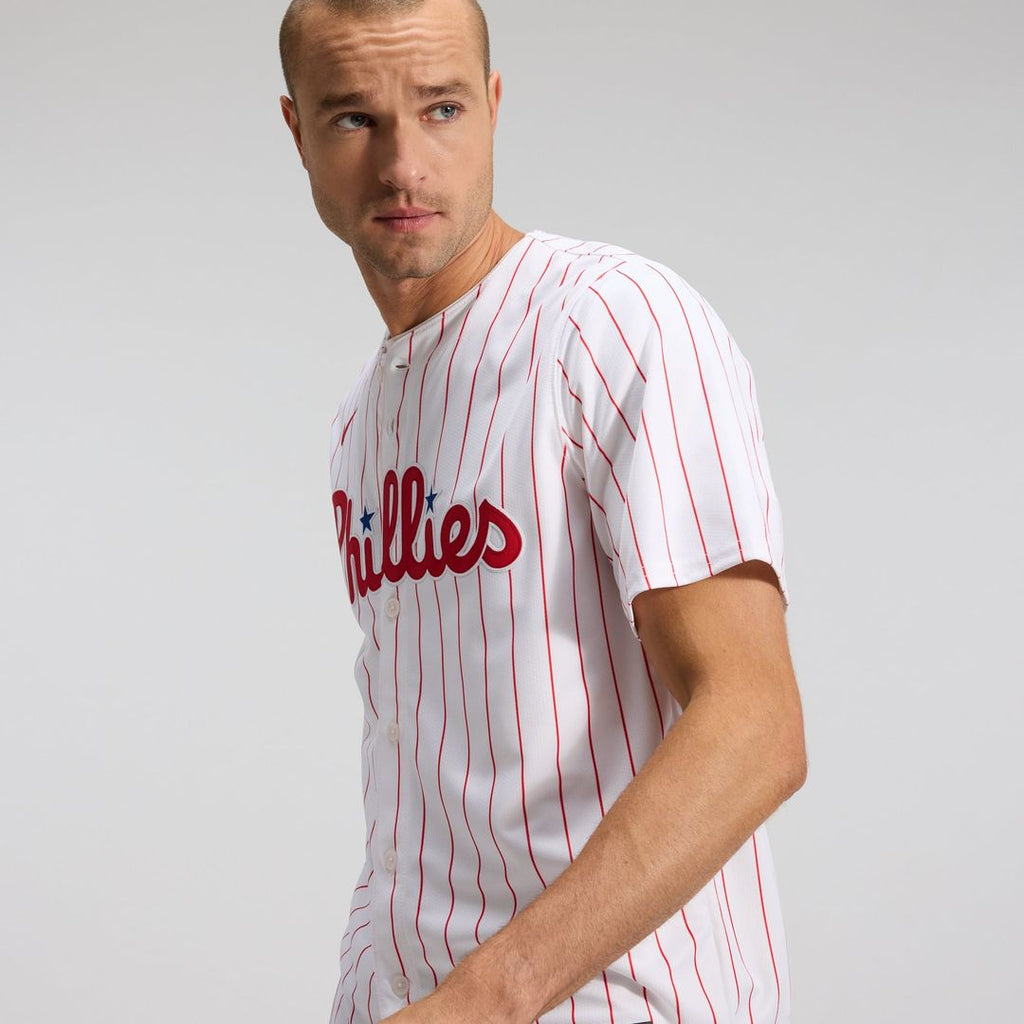 Men's Philadelphia Phillies White Home Limited MLB Baseball Jersey - view 9