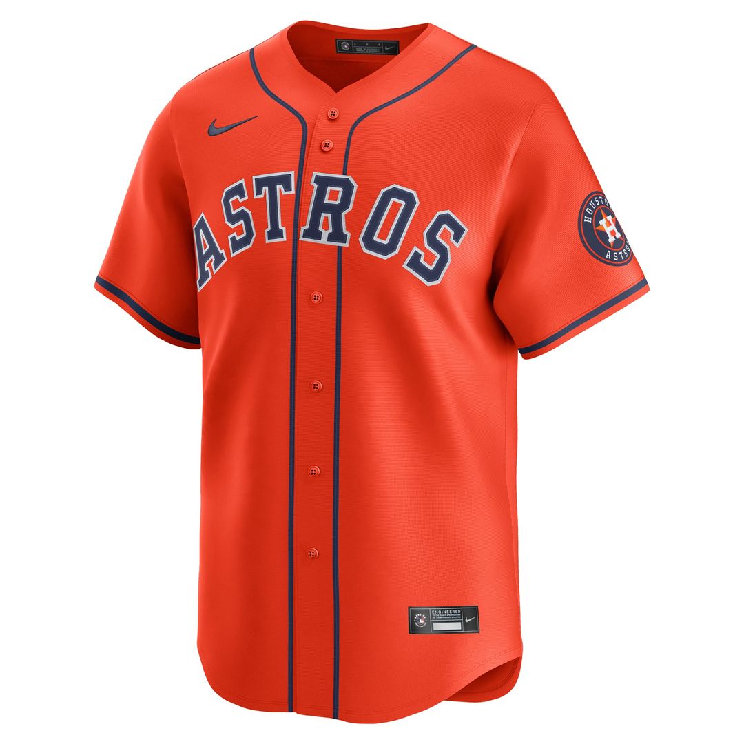 Men's Houston Astros White Home Limited MLB Baseball Jersey - view 28