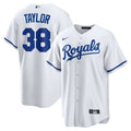 Men's Kansas City Royals Josh Taylor White Home Replica MLB Baseball Jersey - view 1