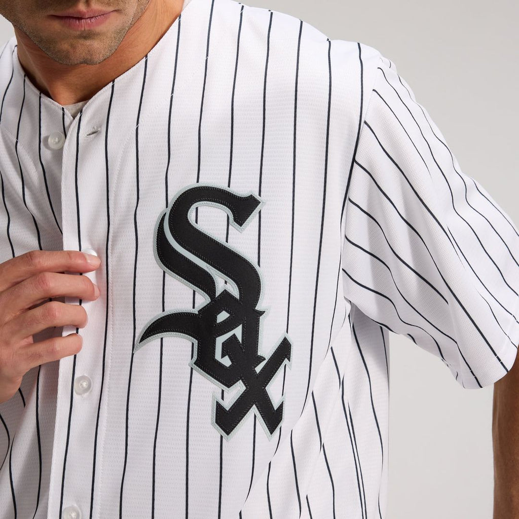 Men's Chicago White Sox Black Alternate Replica MLB Baseball Jersey - view 28