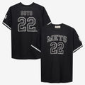 Men's New York Mets Juan Soto Black/White Big & Tall Heavyweight Mesh MLB Baseball Jersey - view 1