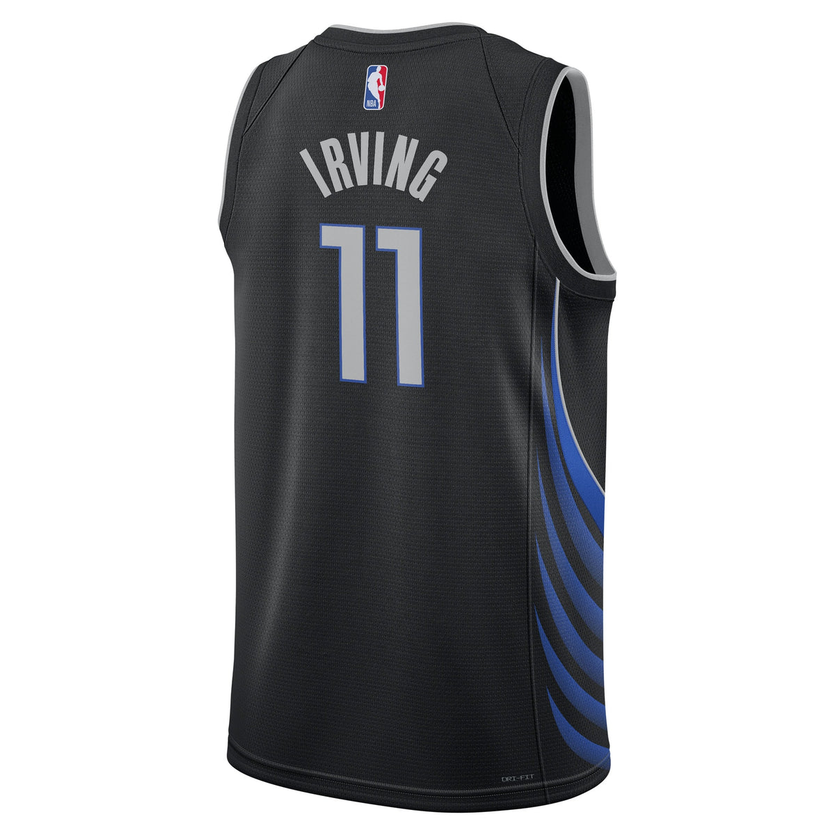 Unisex Kyrie Irving Dallas Mavericks 2025/26 City Edition Swingman NBA Basketball Jersey - Black - view 4