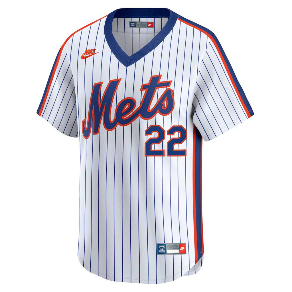 Men's New York Mets Juan Soto White Cooperstown Collection Limited 40th Anniversary MLB Baseball Jersey - view 2