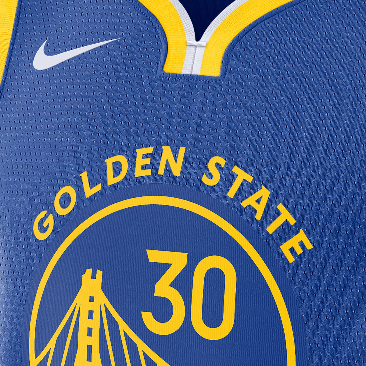 Unisex Golden State Warriors Icon Swingman NBA Basketball Jersey - Stephen Curry - view 4