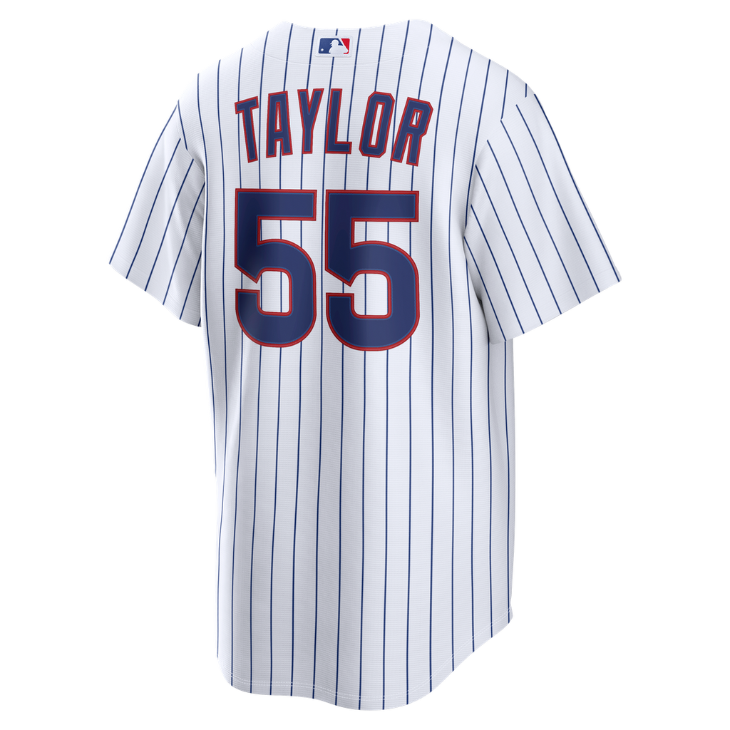 Men's Chicago Cubs Tyrone Taylor White Home Replica MLB Baseball Jersey - view 5