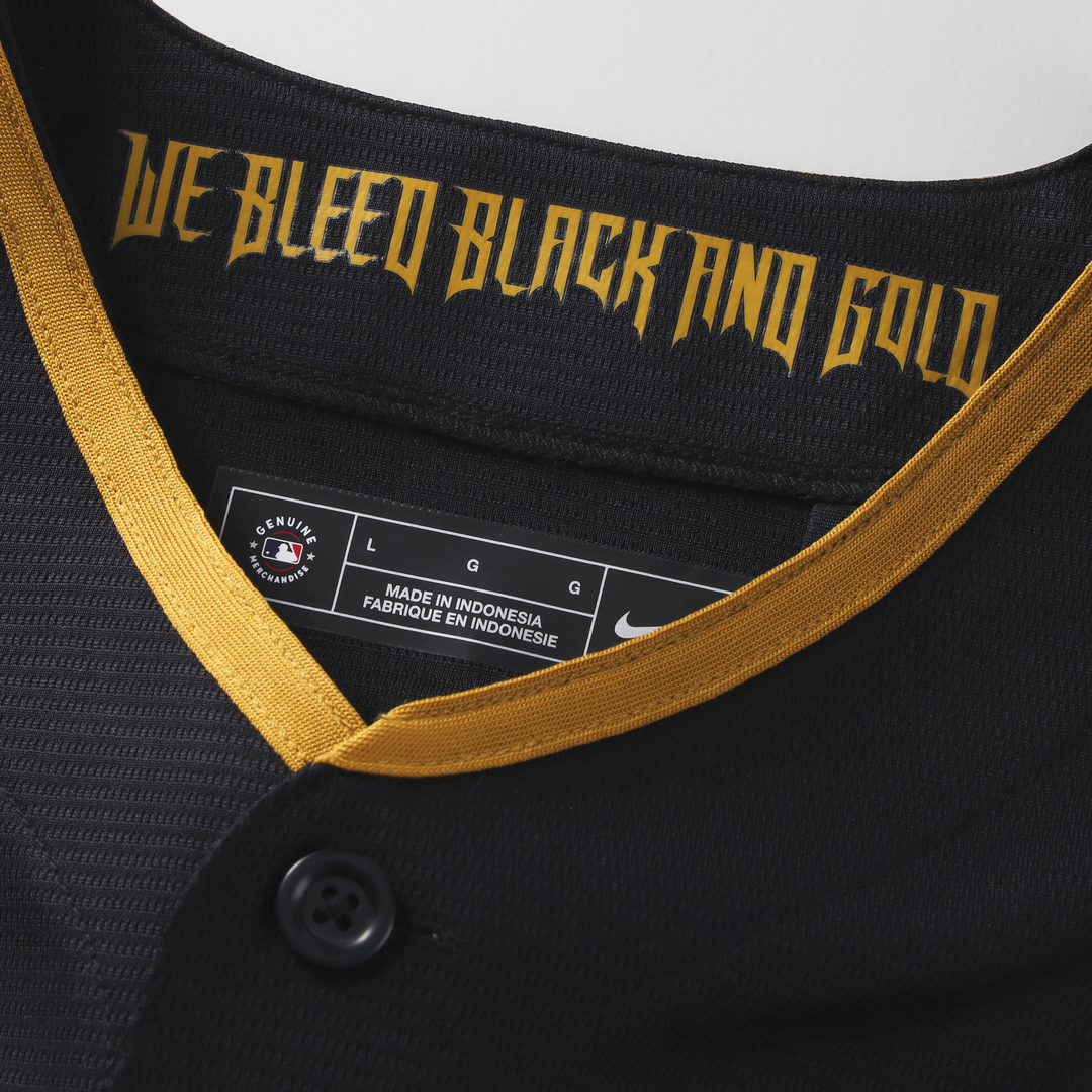 Men's Pittsburgh Pirates Konnor Griffin Black 2026 City Connect Stadium MLB Baseball Jersey - view 4