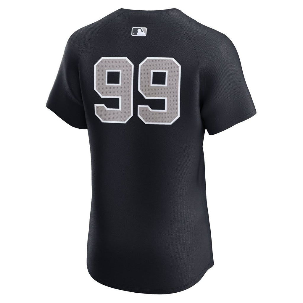 Men's New York Yankees Aaron Judge Navy Alternate 1 Elite MLB Baseball Jersey - view 6