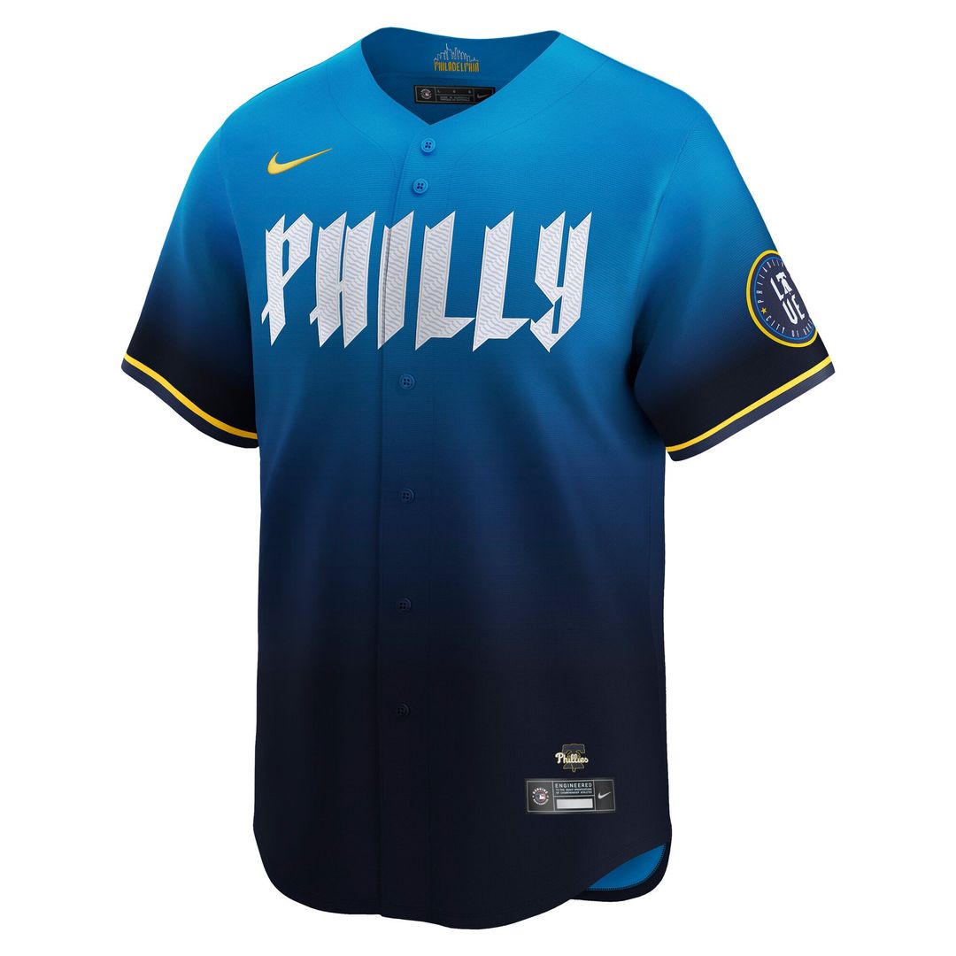 Men's Philadelphia Phillies Navy City Connect Limited MLB Baseball Jersey - view 6